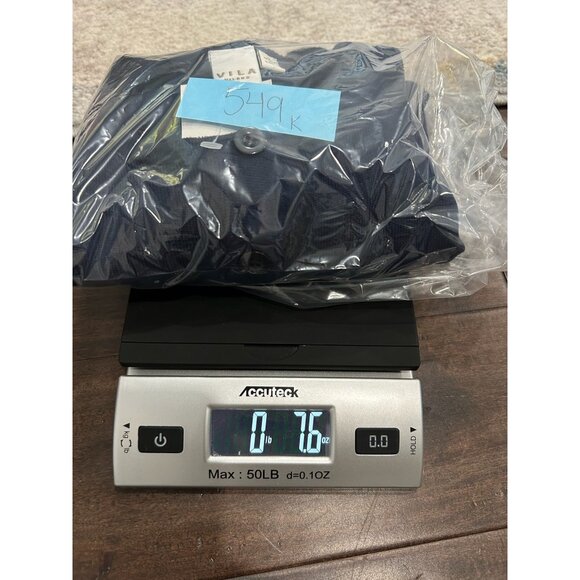 Vila Milano NWT Navy Blue Button Up Cardigan Sweater Sz Small - Picture 11 of 11